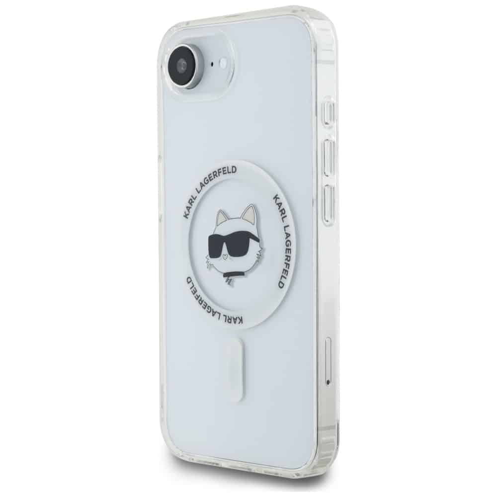Karl Lagerfeld IML Metal Choupette Head MagSafe - θήκη για Apple iPhone 16e - Λευκό - Image 2