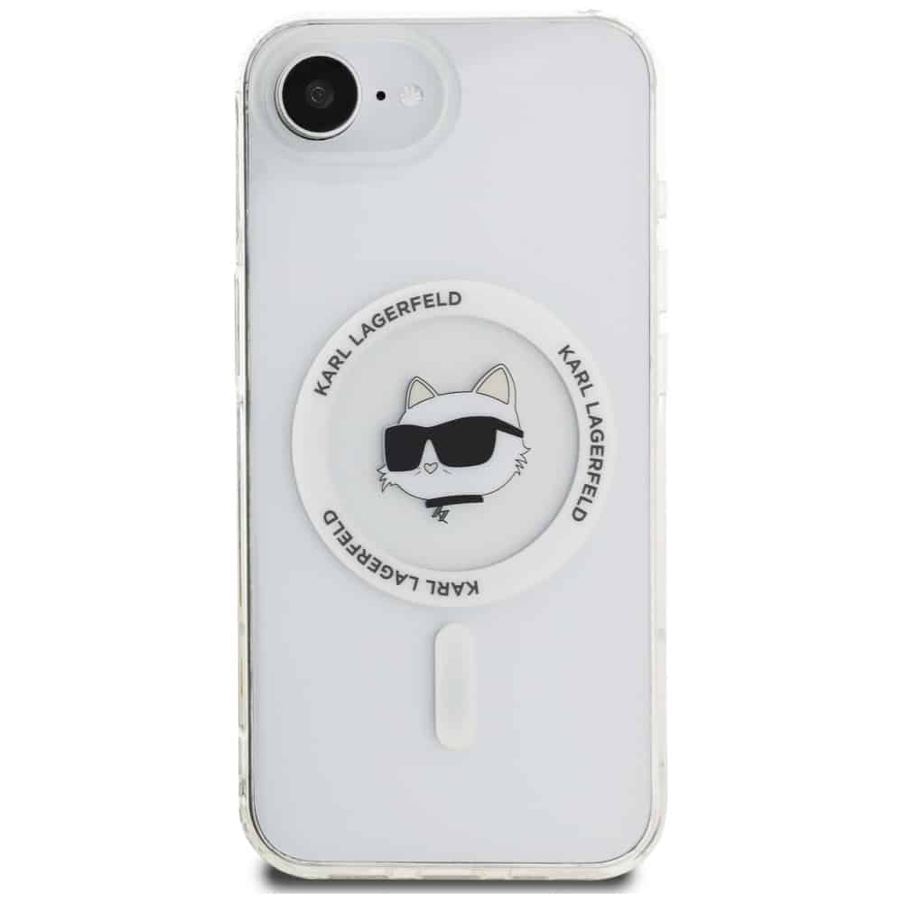 Karl Lagerfeld IML Metal Choupette Head MagSafe - θήκη για Apple iPhone 16e - Λευκό - Image 3