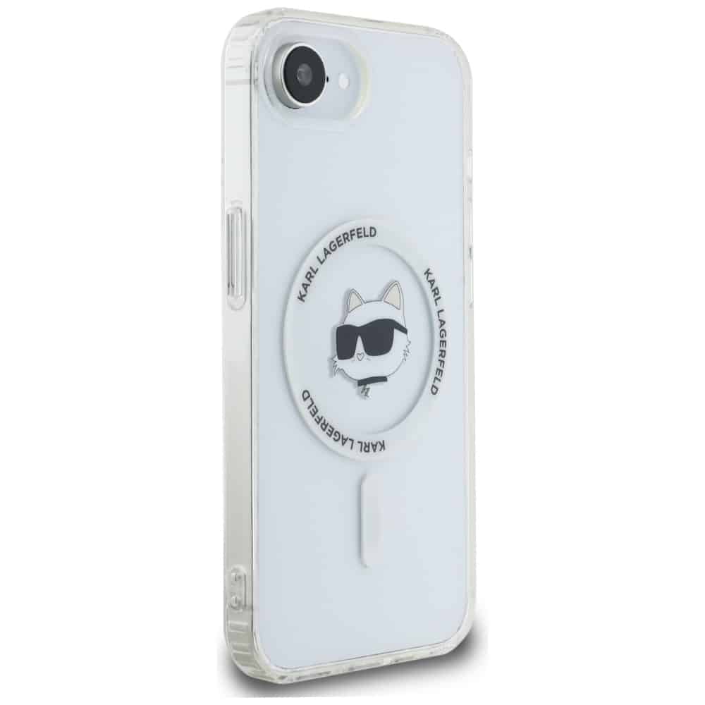 Karl Lagerfeld IML Metal Choupette Head MagSafe - θήκη για Apple iPhone 16e - Λευκό - Image 4