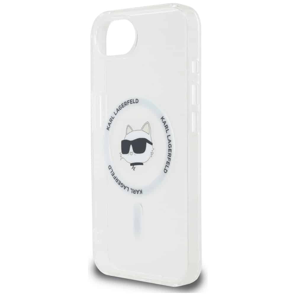 Karl Lagerfeld IML Metal Choupette Head MagSafe - θήκη για Apple iPhone 16e - Λευκό - Image 6