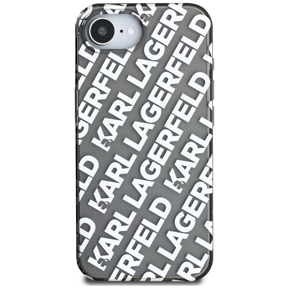 Karl Lagerfeld IML Repeat Logo - θήκη για Apple iPhone 16e - Ασημί - Image 3