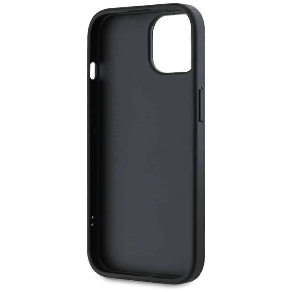 Karl Lagerfeld Saffiano Athleisure Stripes Cord - θήκη για Apple iPhone 15 - Ροζ - Image 6