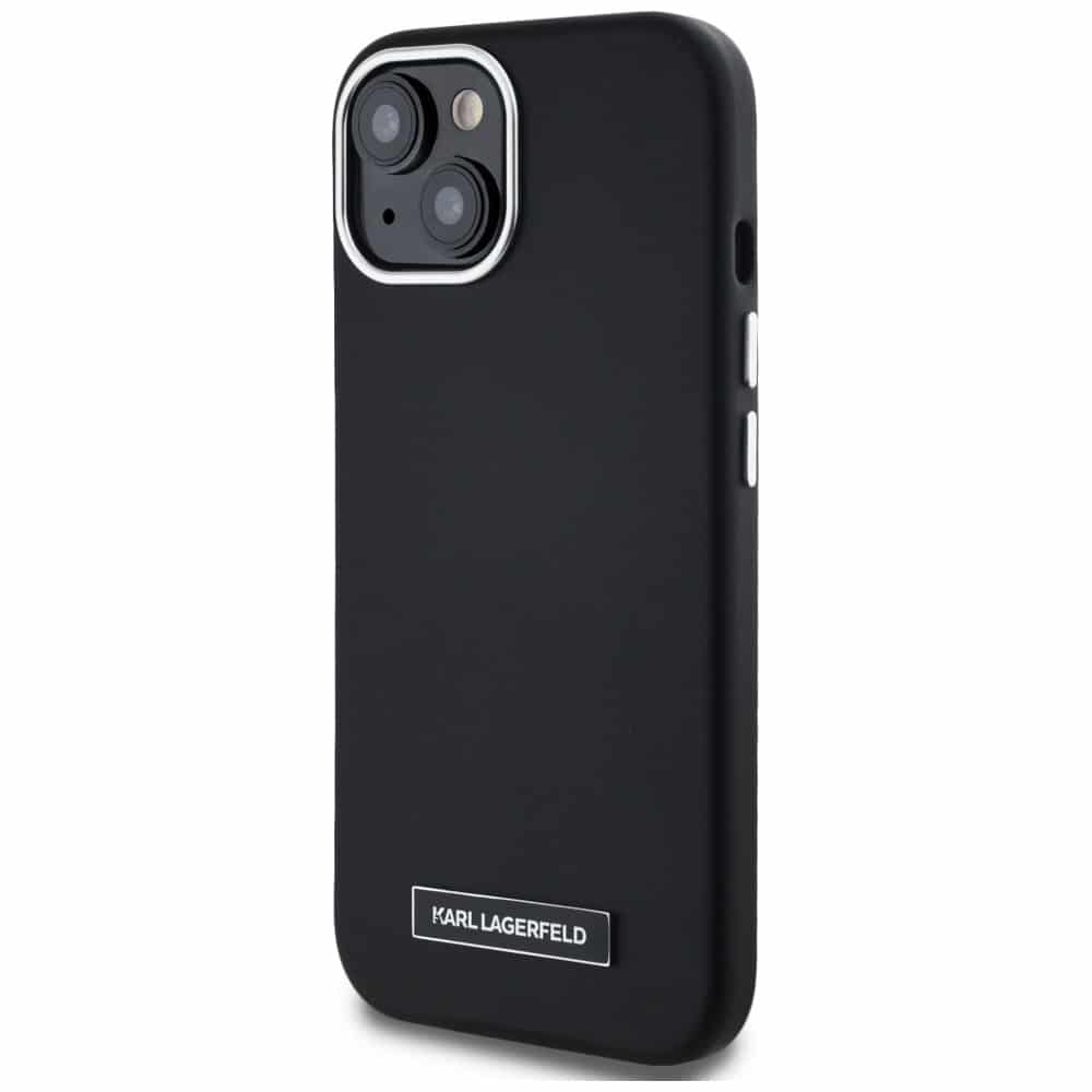 Karl Lagerfeld FW Metal Plate MagSafe - θήκη για Apple iPhone 15 - Μαύρο - Image 2