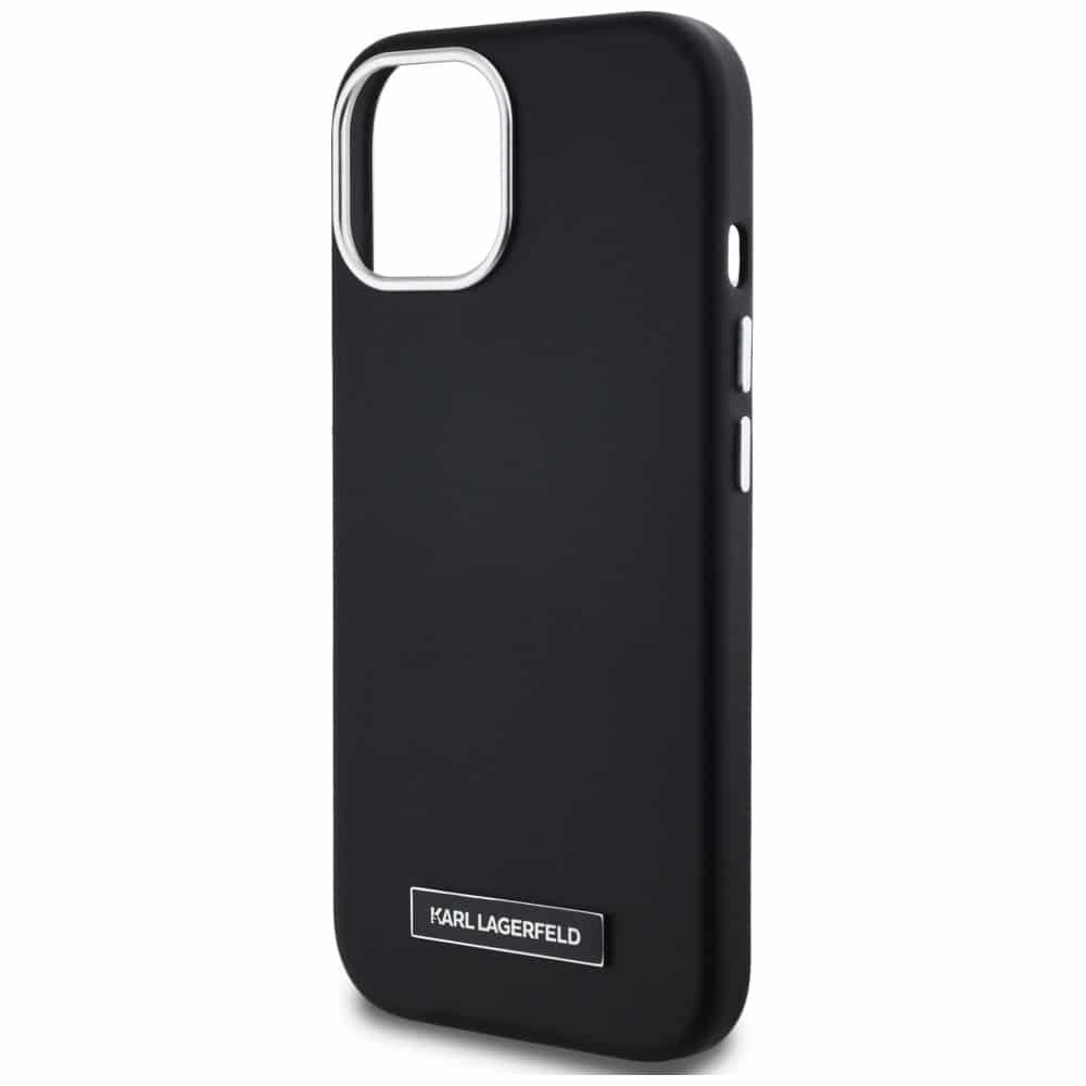 Karl Lagerfeld FW Metal Plate MagSafe - θήκη για Apple iPhone 15 - Μαύρο - Image 6