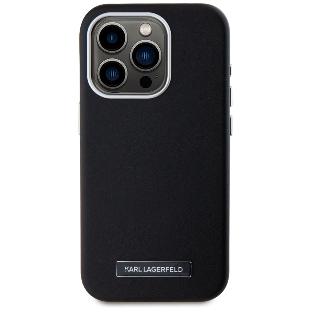 Karl Lagerfeld FW Metal Plate MagSafe - θήκη για Apple iPhone 15 Pro Max - Μαύρο - Image 3