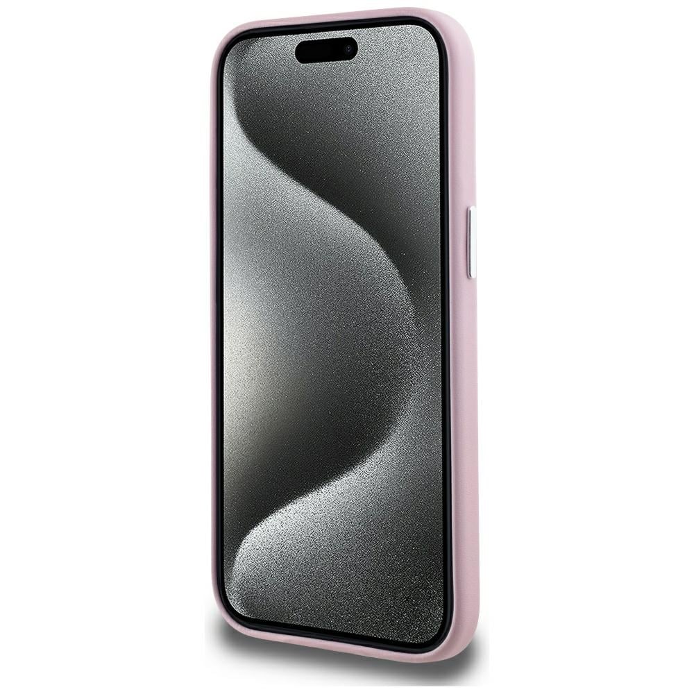 Karl Lagerfeld FW Metal Plate MagSafe - θήκη για Apple iPhone 15 - Ροζ - Image 5