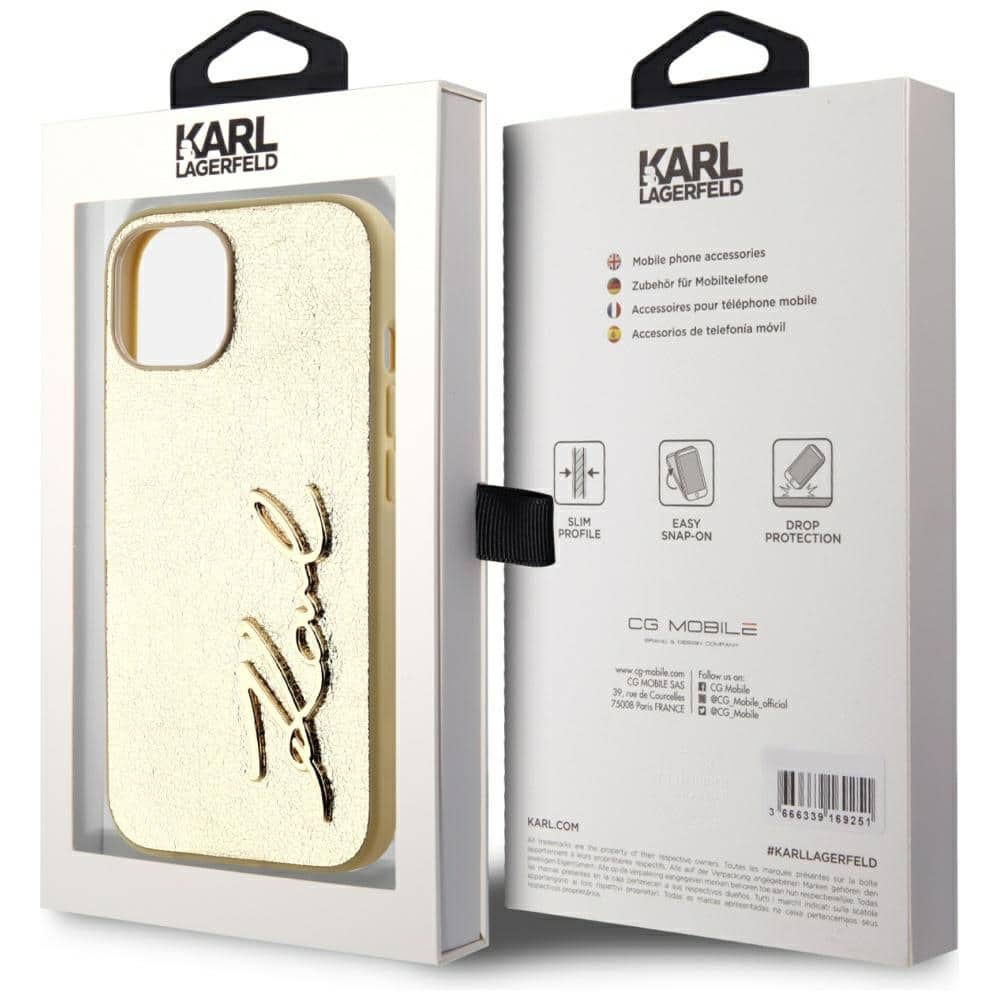 Karl Lagerfeld Metal Signature - θήκη για Apple iPhone 15 - Πολύχρωμο - Image 8