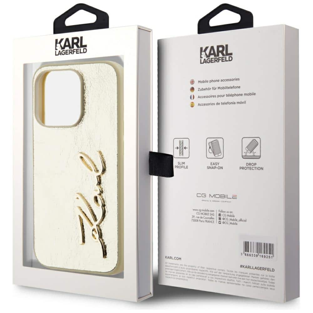Karl Lagerfeld Metal Signature - θήκη για Apple iPhone 15 Pro Max - Πολύχρωμο - Image 8