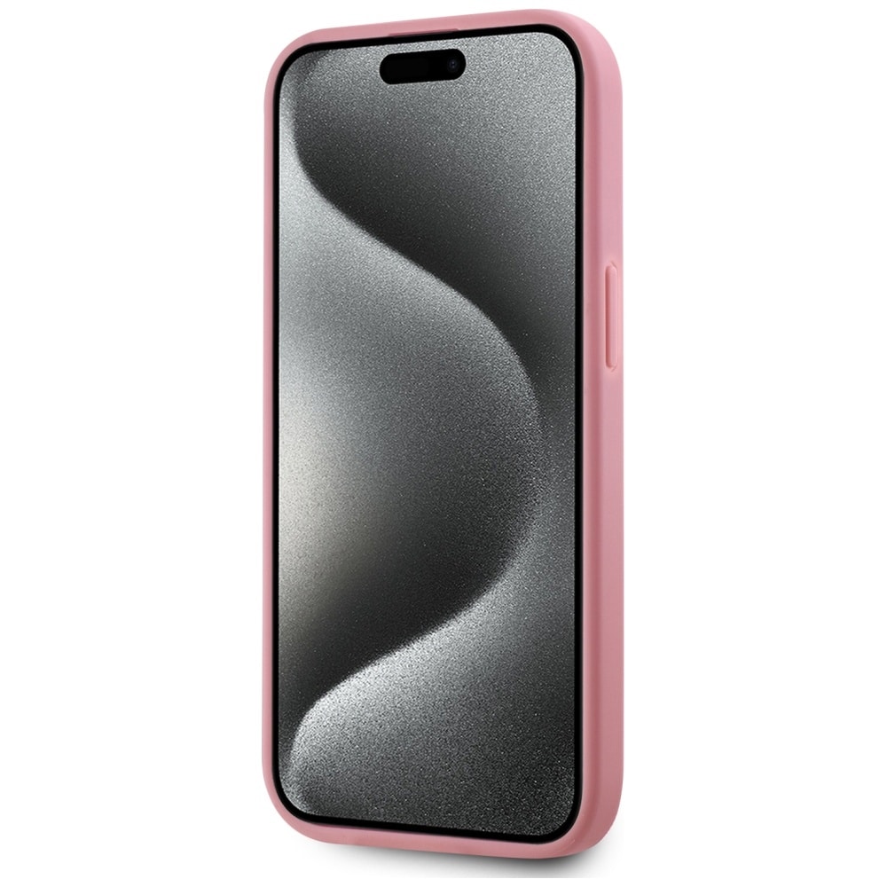 Karl Lagerfeld Metal Signature - θήκη για Apple iPhone 15 - Ροζ - Image 5