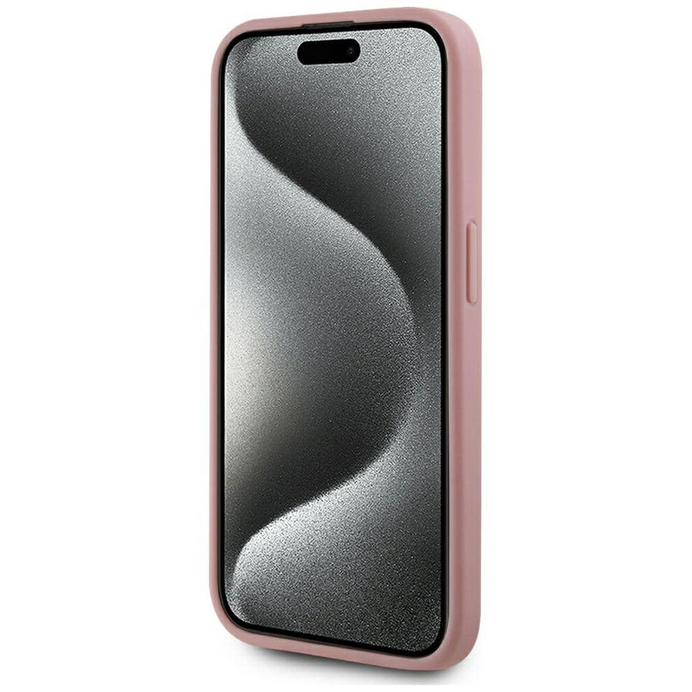 Karl Lagerfeld Metal Signature - θήκη για Apple iPhone 15 Pro Max - Ροζ - Image 5