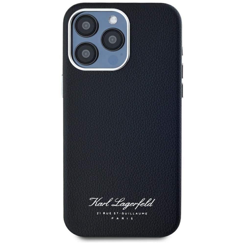 Karl Lagerfeld Hotel RSG - θήκη για Apple iPhone 15 Pro - Μαύρο - Image 3