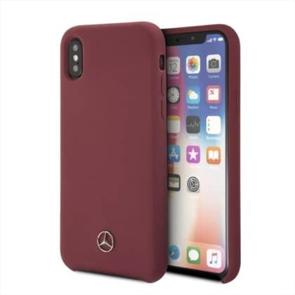 Mercedes MEHCPXSILRE iPhone X/ Xshard case red