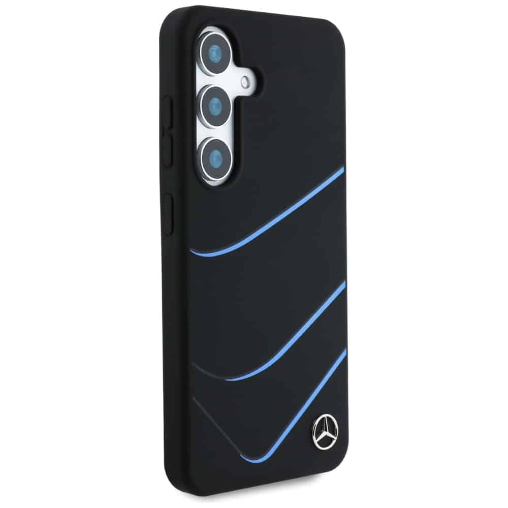 Mercedes Silicone - θήκη για Samsung Galaxy S25 - Μαύρο - Image 4