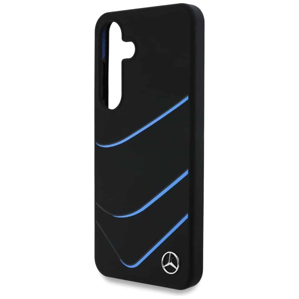 Mercedes Silicone - θήκη για Samsung Galaxy S25 - Μαύρο - Image 6