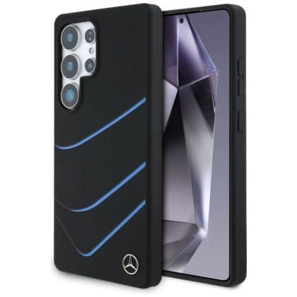 Mercedes Silicone - θήκη για Samsung Galaxy S25 Ultra - Μαύρο