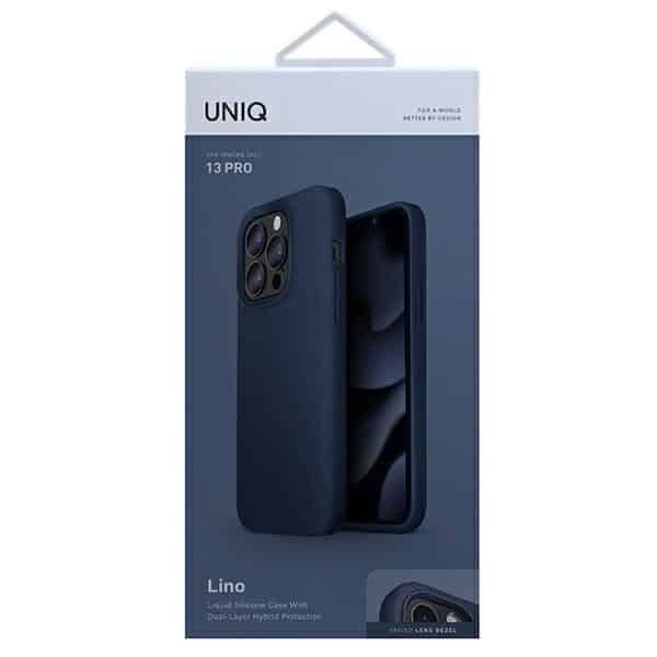 UNIQ Lino - θήκη για Apple iPhone 13 Pro / - Μπλε - Image 6
