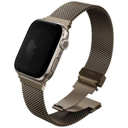 Strap UNIQ Dante Pro για Apple Watch 42/41/40mm Ανοξείδωτο Ατσάλι χρυσό