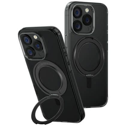 UNIQ Swivix Περιστρεφόμενη Βάση 360 - θήκη για Apple iPhone 16 Pro - Μαύρο