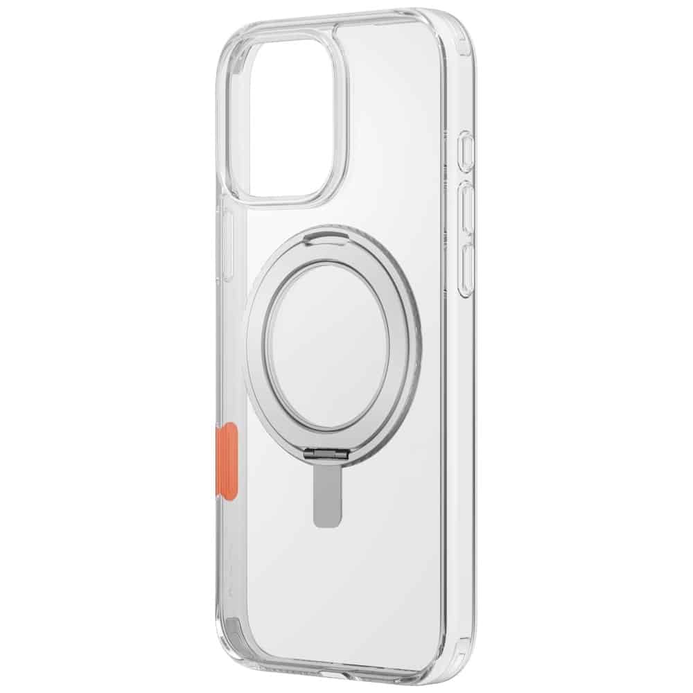 UNIQ Swivix 360 Περιστρεφόμενη Βάση στήριξης - θήκη για Apple iPhone 16 Pro - Διάφανο - Image 3
