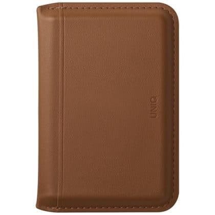 Magnetic RFID wallet UNIQ Lyden DS stand phone caramel