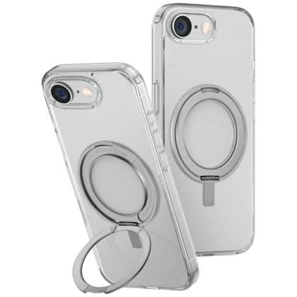 UNIQ Swivix 360 Περιστρεφόμενη Βάση στήριξης - θήκη για Apple iPhone 16e - Διάφανο