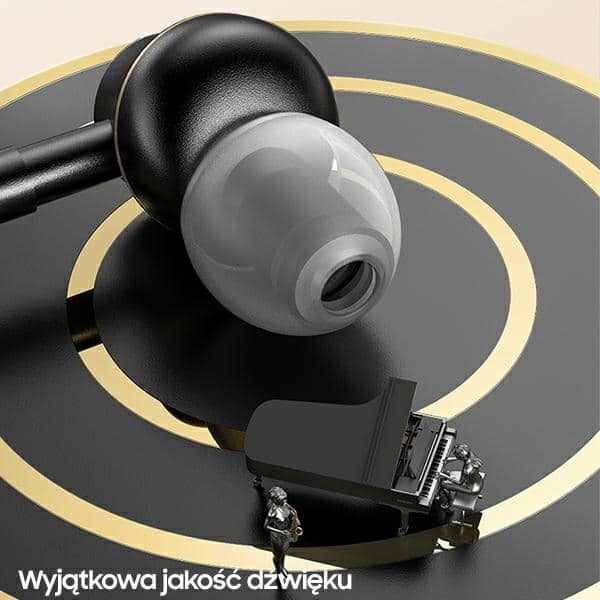 USAMS Słuchawki stereo EP-43 metalUSB-C μαύρο/black HSEP4301 - Image 4