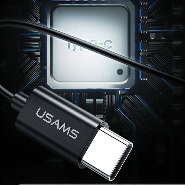 USAMS Słuchawki stereo EP-43 metalUSB-C μαύρο/black HSEP4301 - Image 8