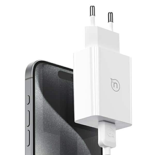 USAMS Ład. siec. 18W + kabel USB-C/USB-A1m Fast Charging SC SCXLTZ02 λευκό - Image 8