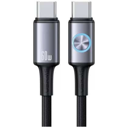 Καλώδιο USAMS Huan Series SJ752 60W USB-C σε USB-C 1,2 m tarnish