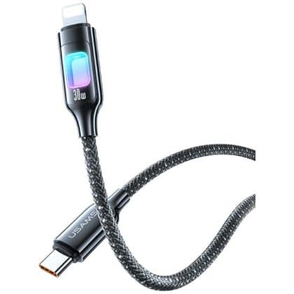 Καλώδιο USAMS TC Series SJ749 30W USB-C σε Lightning 1,2 m tarnish