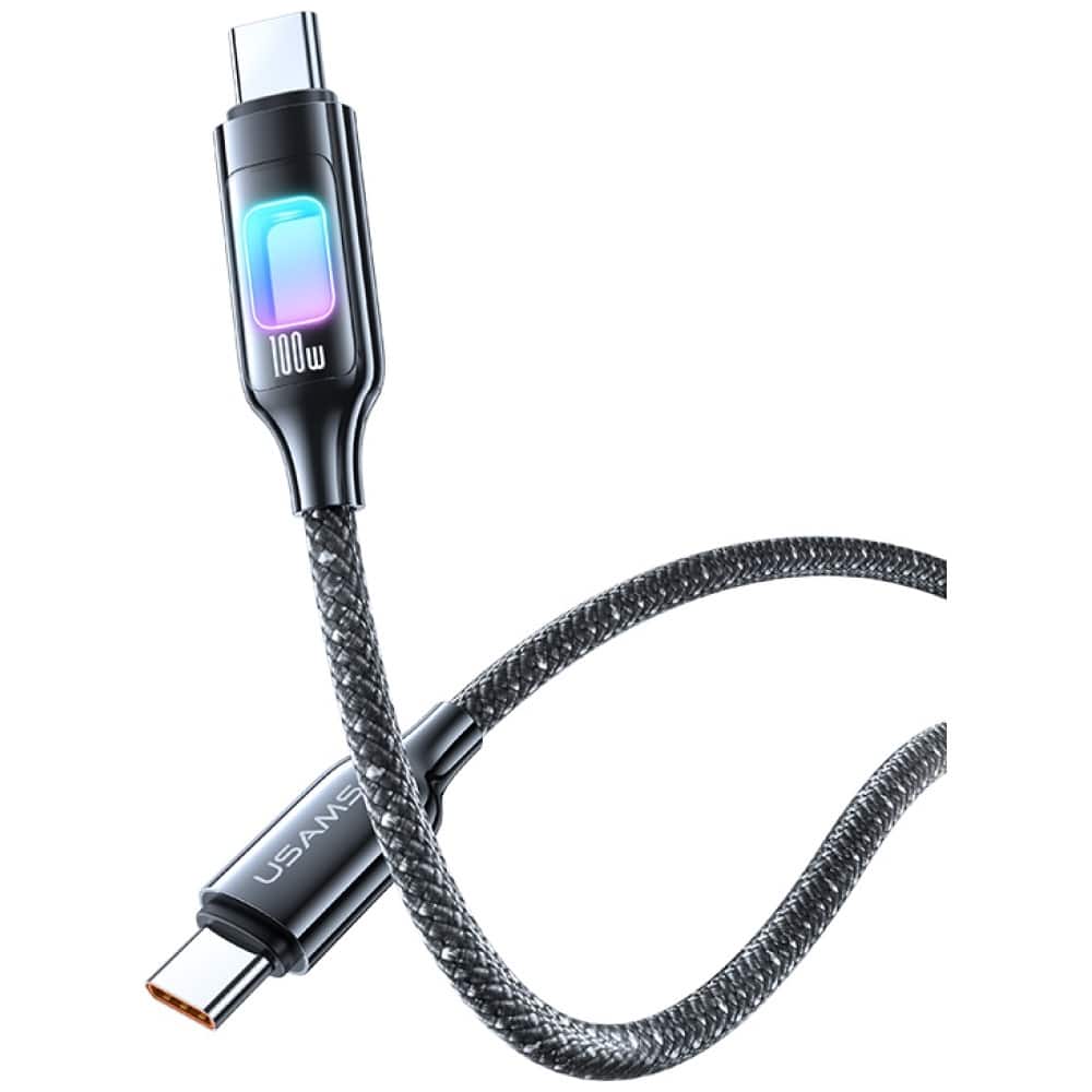 Καλώδιο USAMS TC Series SJ750 100W USB-C σε USB-C 1,2 m tarnish - Image 3