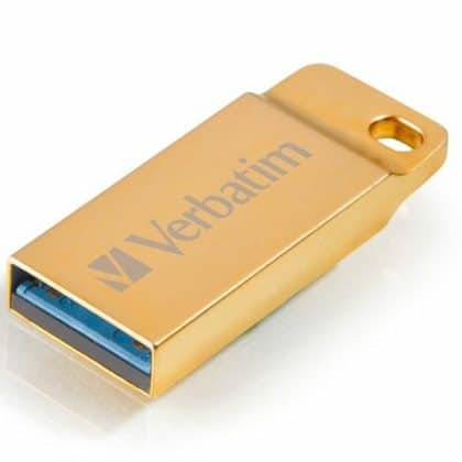 Verbatim Pendrive 16GB USB-A 3.2 Metal Executive χρυσό 99104