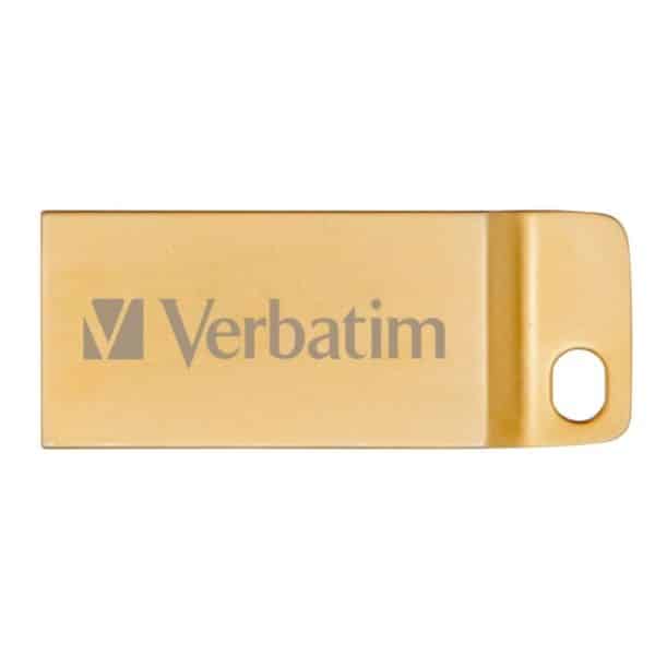 Verbatim Pendrive 16GB USB-A 3.2 Metal Executive χρυσό 99104 - Image 2