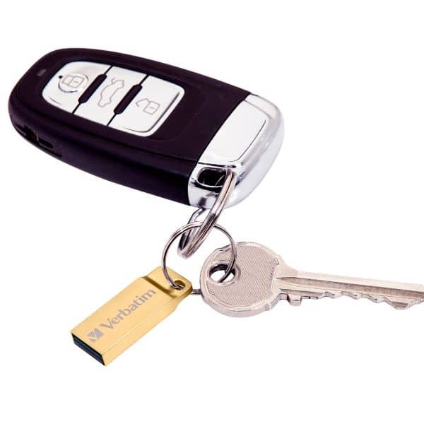 Verbatim Pendrive 16GB USB-A 3.2 Metal Executive χρυσό 99104 - Image 3