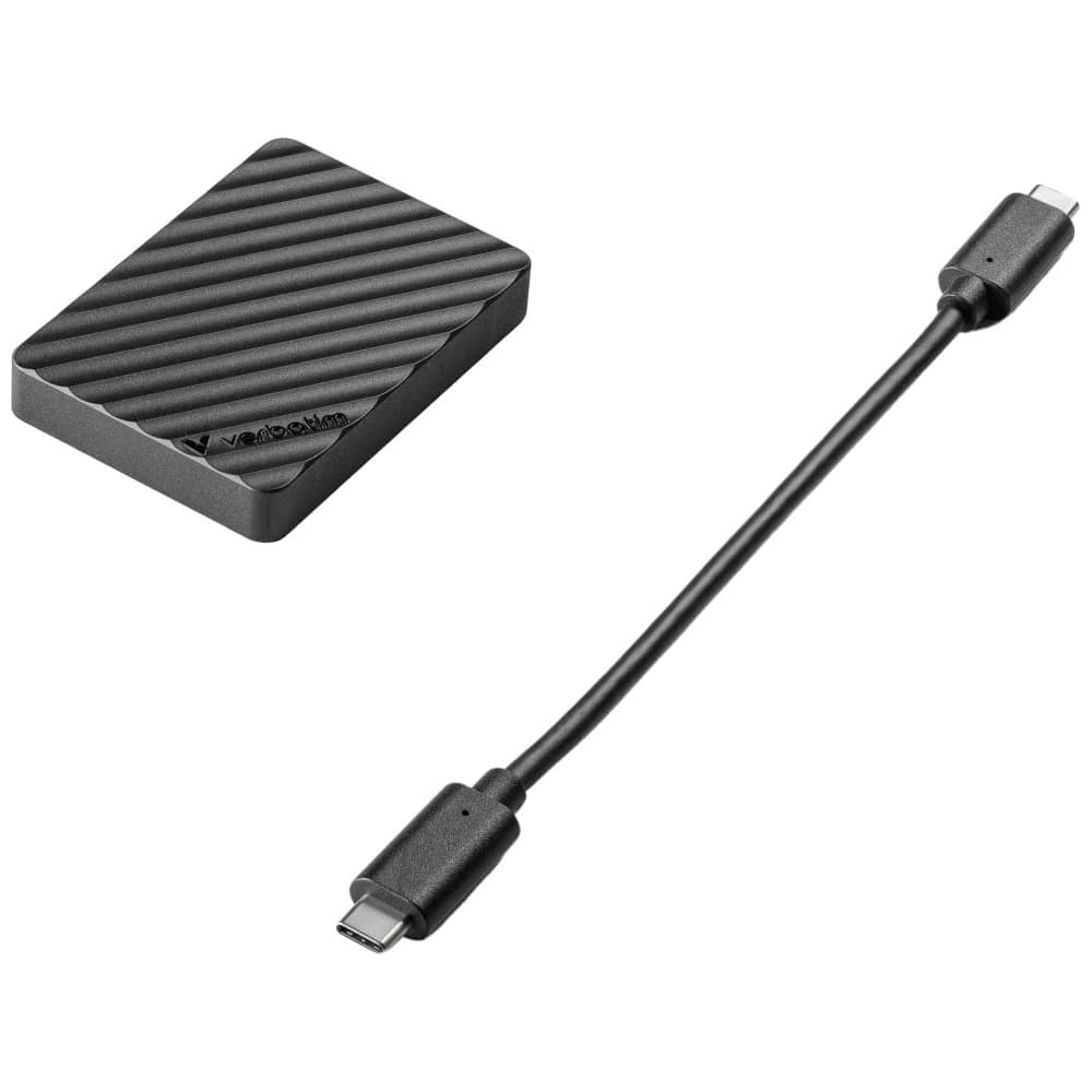 Εξωτερικός Δίσκος Verbatim Store n Go Mini Stripe USB-C SSD 512GB Μαύρο - Image 5