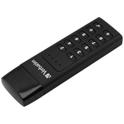 Εξωτερικός δίσκος Verbatim Keypad Secure USB-C 3.2 Gen 1 128GB μαύρο