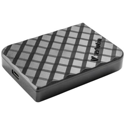 Εξωτερικός δίσκος Verbatim Mini Diamond SSD 1TB USB-C 3.2 Gen μαύρο