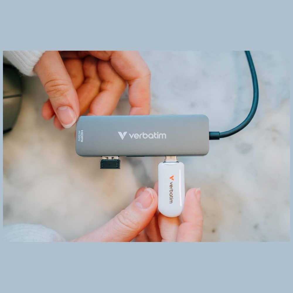 Hub Verbatim USB-C/HDMI/USB-A 3.2/USB-A 2.0 αλουμινίου 32155 - Image 11