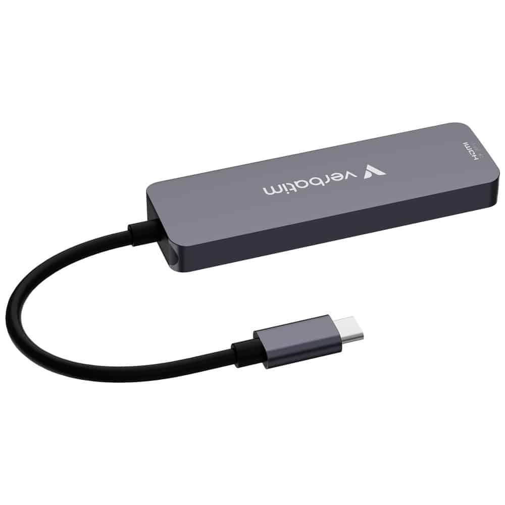 Hub Verbatim USB-C/HDMI/USB-A 3.2/USB-A 2.0 αλουμινίου 32155 - Image 5