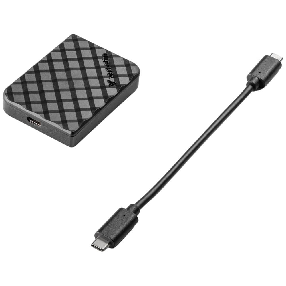 Εξωτερικός Δίσκος Verbatim Store n Go Mini Diamond USB-C SSD 2TB Μαύρο 32026 - Image 6