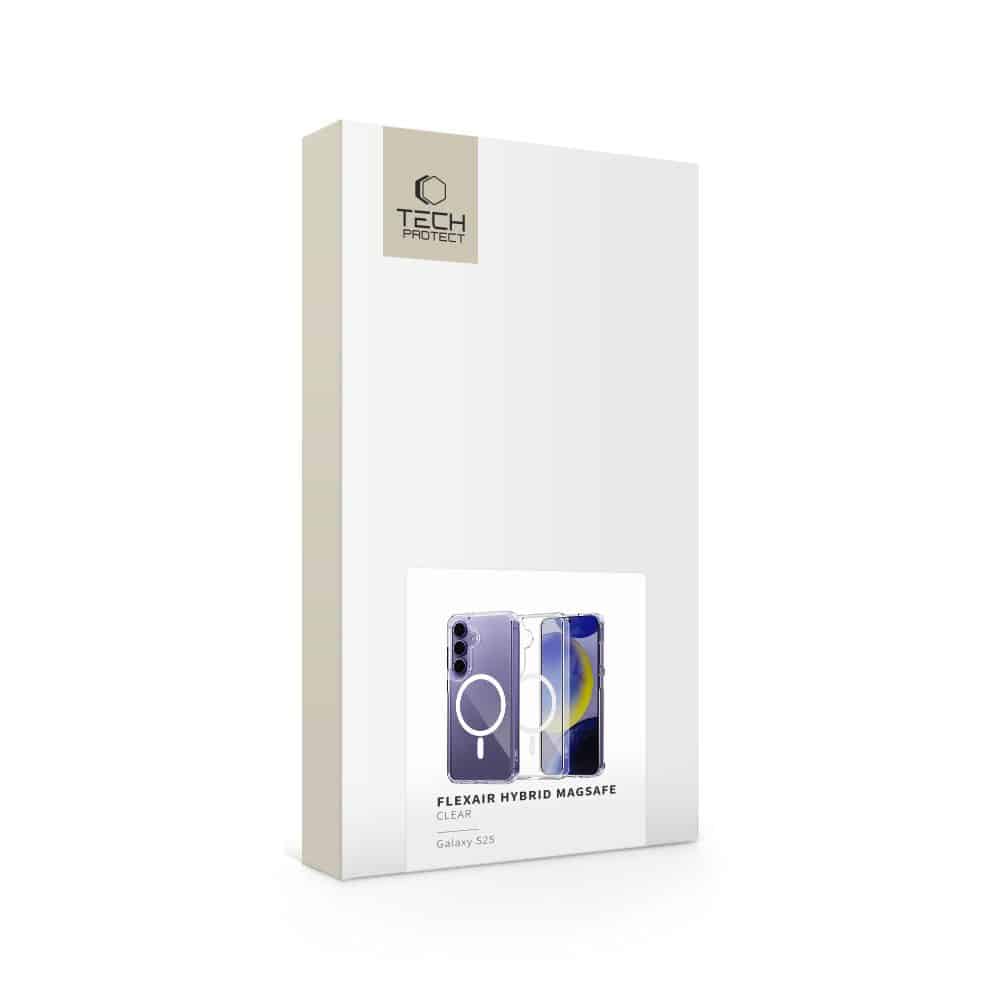 TECH-PROTECT FLEXAIR - θήκη για Samsung Galaxy S25 - Διάφανο - Image 6