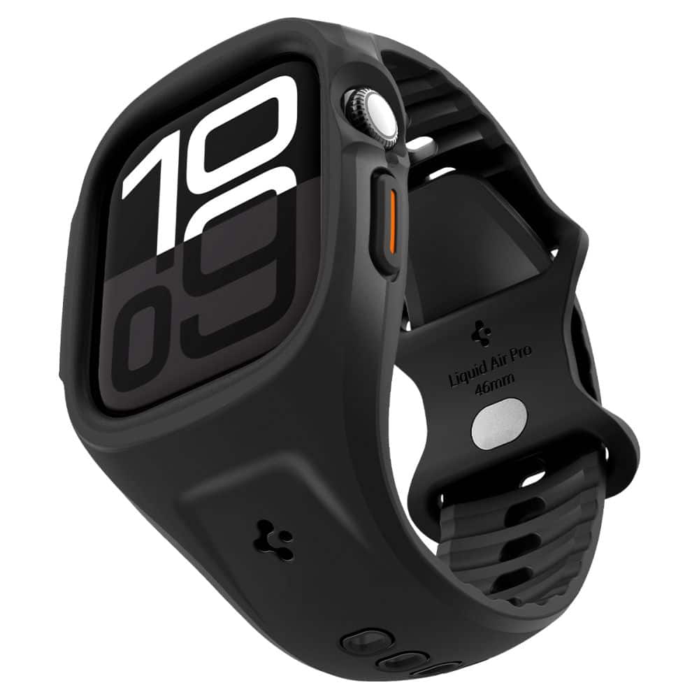 Spigen Liquid Air - Apple Watch 10 - Μαύρο - Image 10