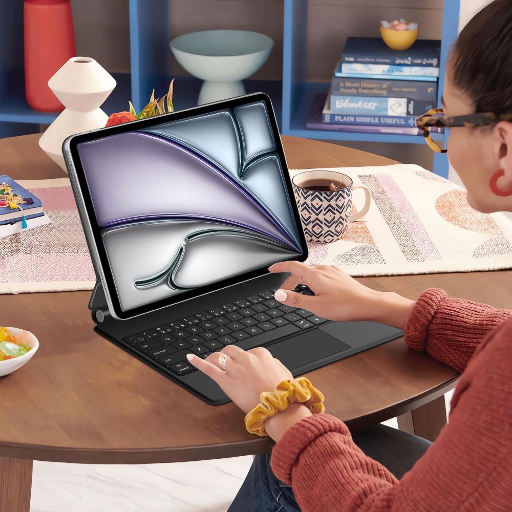 Tech-Protect Μαγνητικη Θηκη Smart Case + Πληκτρολογιο iPad Pro 12.9” 4 / 5 / 6 / 2020-2022 / Air 13” 1 / 2 / 2024-2025 Μαυρο - Image 10