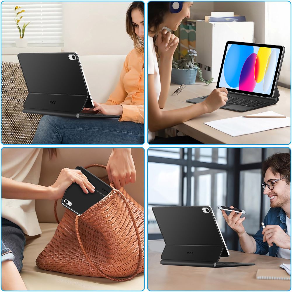 Tech-Protect Μαγνητικη Θηκη Smart Case + Πληκτρολογιο Για iPad 10.9” 10 / 2022 / 11” 11 / 2025 Μαυρο - Image 11