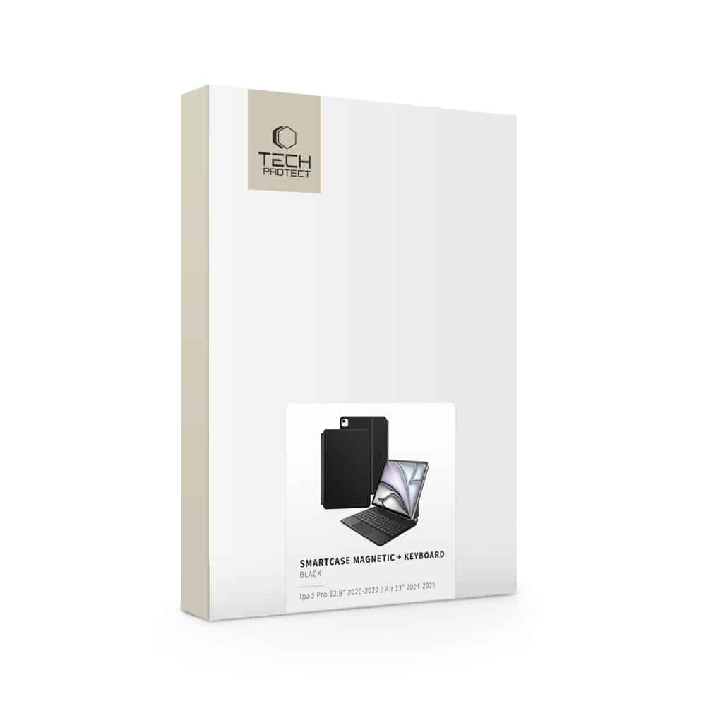 Tech-Protect Μαγνητικη Θηκη Smart Case + Πληκτρολογιο iPad Pro 12.9” 4 / 5 / 6 / 2020-2022 / Air 13” 1 / 2 / 2024-2025 Μαυρο - Image 12