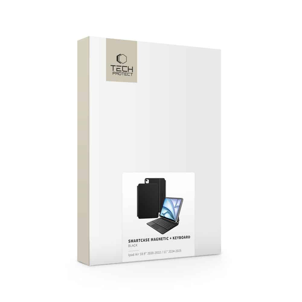 Tech-Protect Μαγνητικη Θηκη Smart Case + Πληκτρολογιο Για iPad Air 10.9” 4 / 5 / 2020-2022 / 11” 6 / 7 / 2024-2025 Μαυρη - Image 12