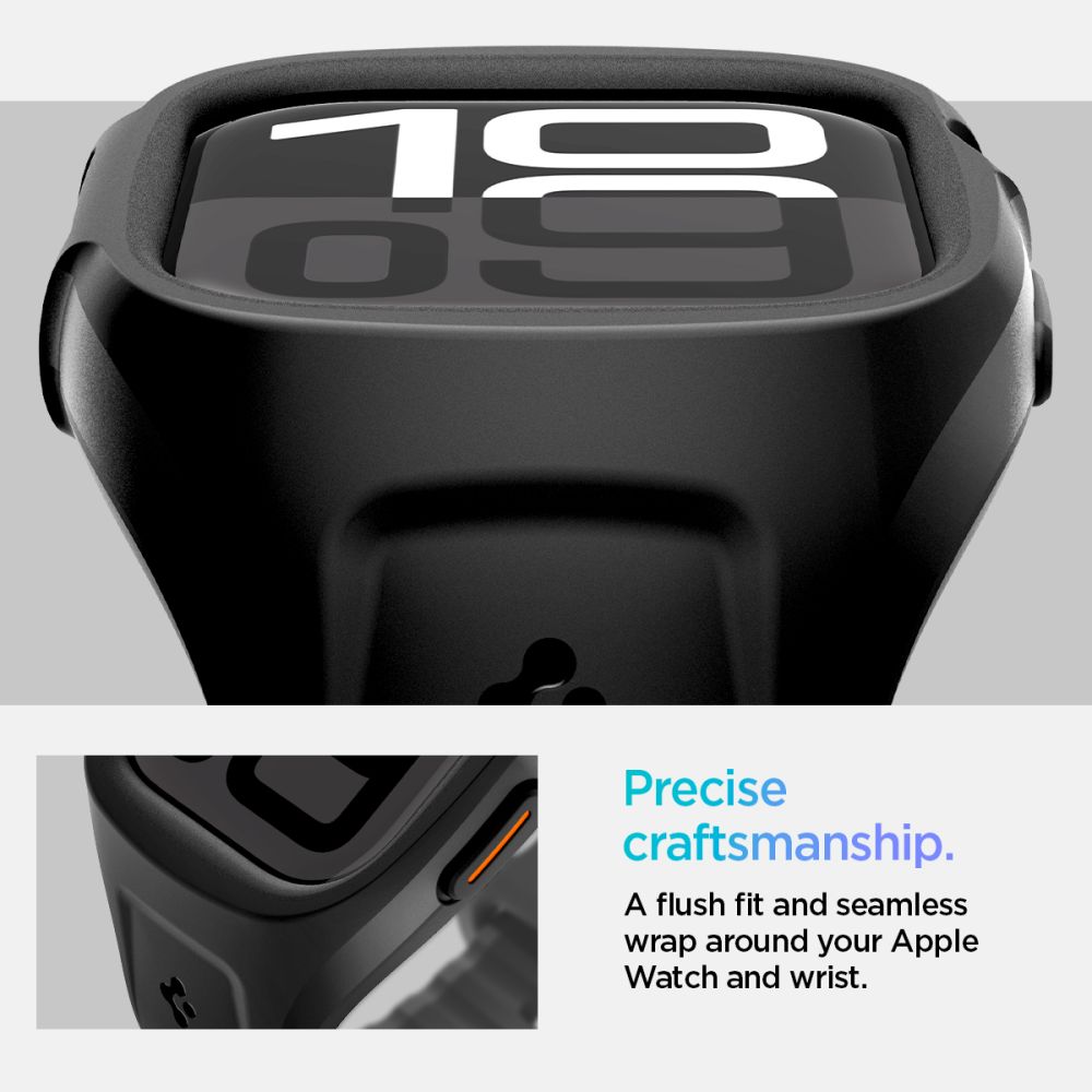 Spigen Liquid Air - Apple Watch 10 - Μαύρο - Image 16