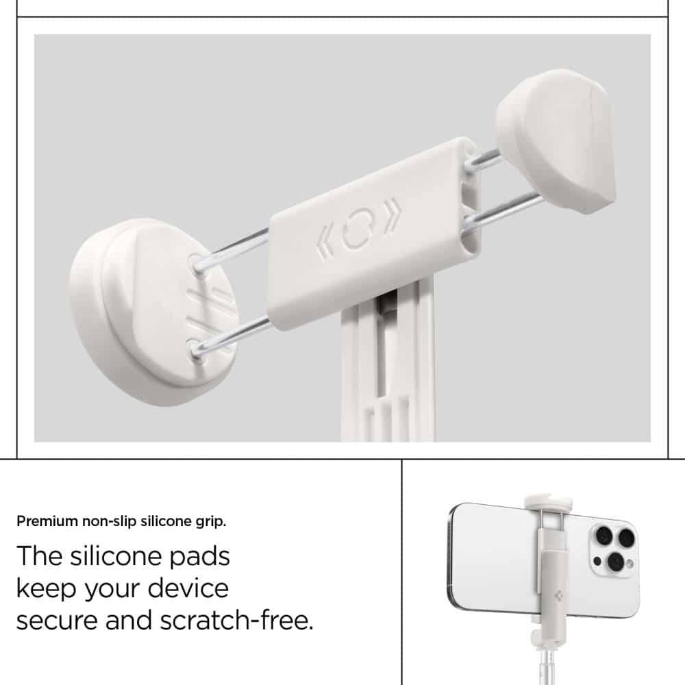 Τρίποδο Selfie Stick Με Bluetooth Spigen S541w, Μπεζ - Image 18