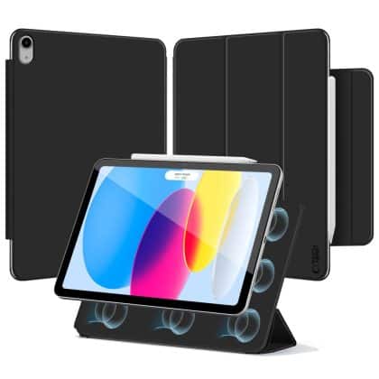Tech-protect μαγνητική θήκη smart case για iPad 10,9" 10 / 2022 / 11" 11 / 2025 μαύρη.