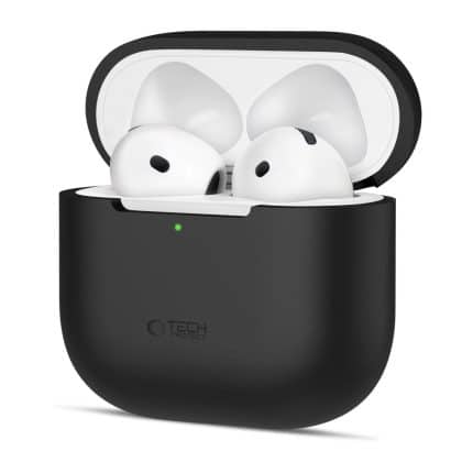 TECH-PROTECT AIRPODS ΣΙΛΙΚΟΝΗΣ APPLE 4 ΜΑΥΡΑ